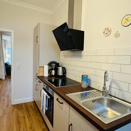 شقة Johanna App 2 - Maritimes Wohnen In Bester Lage Mit Suedbalkon & Garten